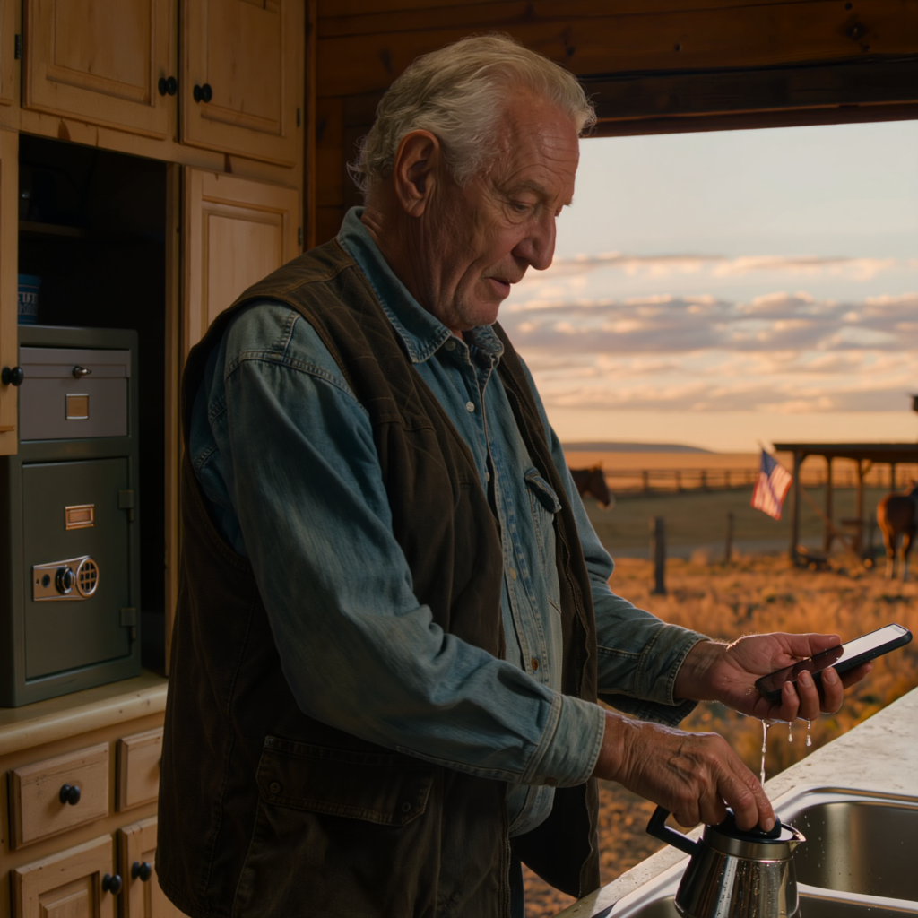 My daughter laughed over speakerphone: “Dad, the Montana ranch closes Friday, you just need to sign.” My son was already pushing me into a retirement community, but when I stood at the kitchen window looking at the north pasture and said, “You’re forgetting one thing,” the line went dead quiet, because that night there was one detail both of them thought they had buried a long time ago.