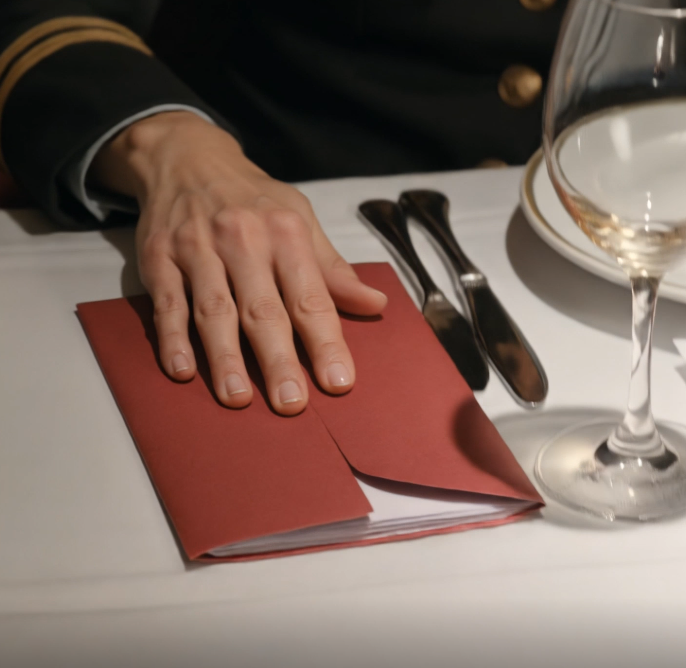 My Sister Slid a Contract Across the Table and Said, “Sign Over Half Your Pension” — But She Went Quiet When I Showed Up in Dress Uniform, Set a Red Federal Envelope Beside Her Wineglass, and Told Her, “This stopped being about money the moment you used my name,” while our parents stared across the table and realized the family dinner they planned had already become something far more serious.