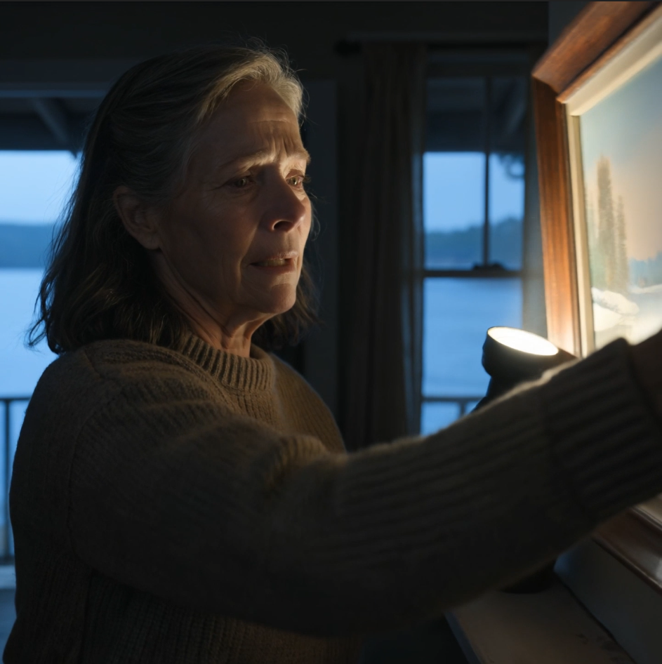 My ex-husband walked out of divorce court with the house, both cars, the retirement fund, and every room I had painted by hand, and the only thing the judge left me was my grandfather’s old cabin by the lake—a place my ex used to laugh at until I broke the rusted padlock, stepped inside with two suitcases, and found my full name taped behind a painting nobody in my family had ever thought was worth looking at twice.